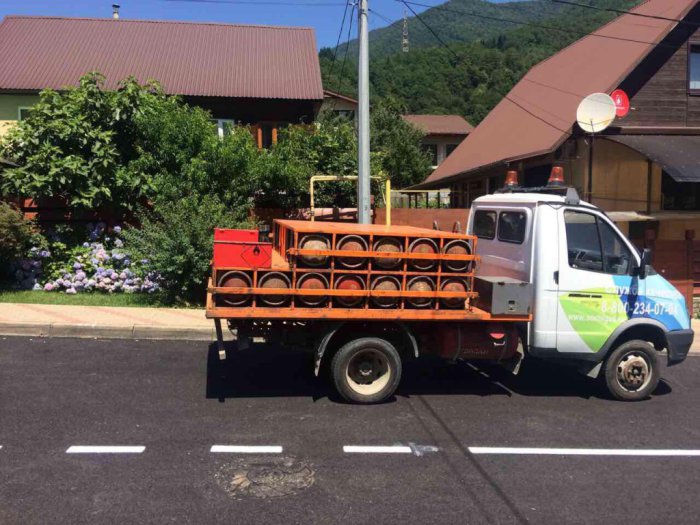 Газ для глэмпингов